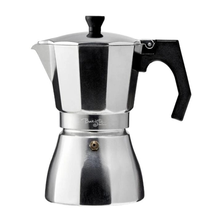 Barista Brillante 6 Cup Stovetop Espresso Coffee Maker by Baccarat