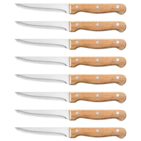 Baccarat Gourmet Set of 8 Steak Knives