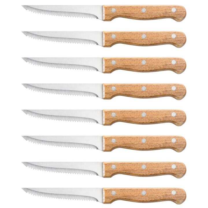 Baccarat Gourmet Set of 8 Steak Knives