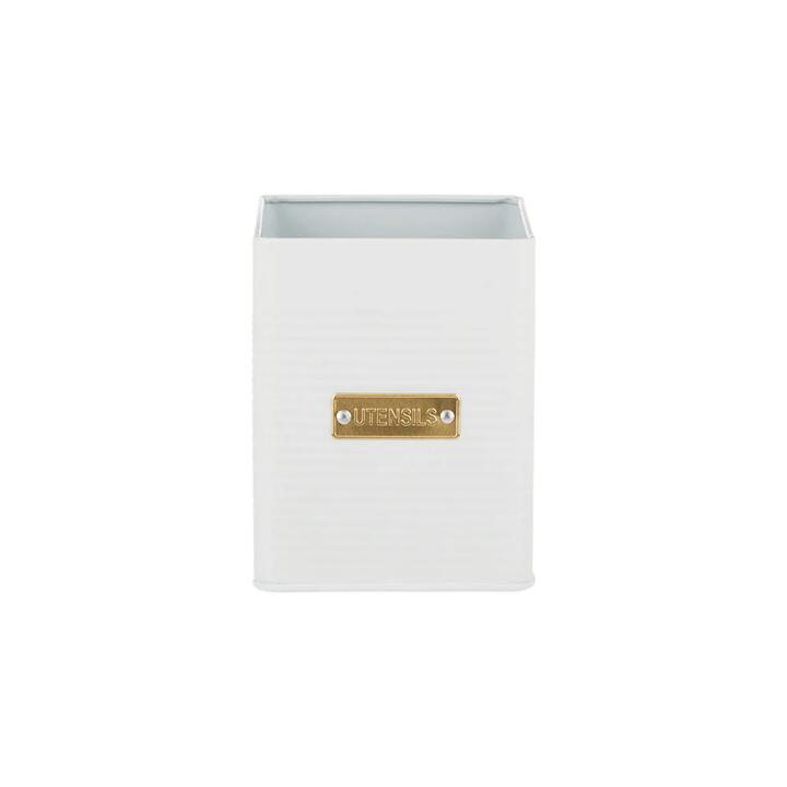 Typhoon Square Otto 1.5L Utensil Pot White