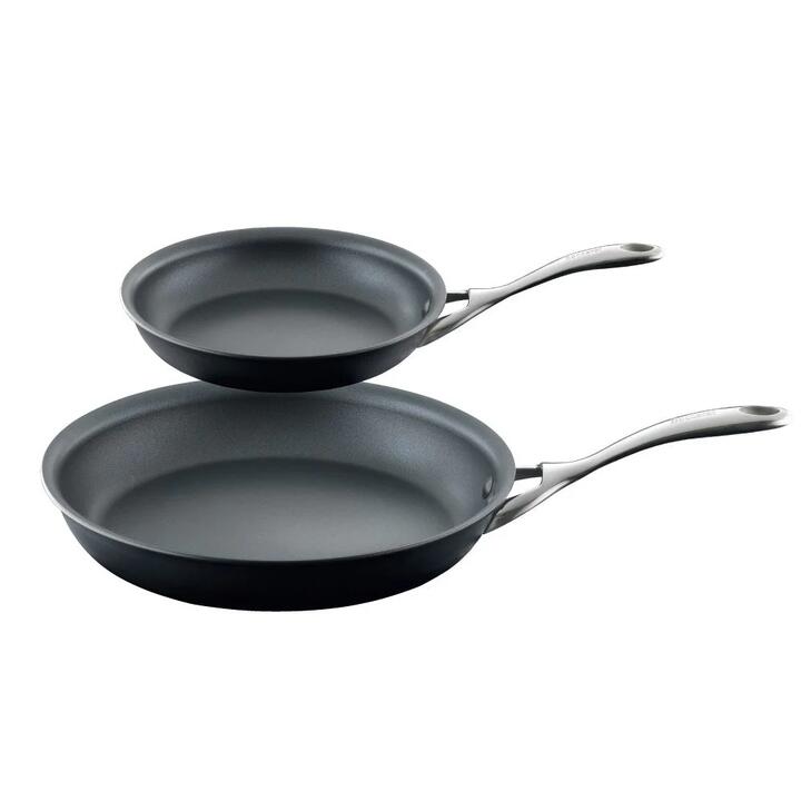 iD3 Hard Anodised Non Stick Frypan Twin Pack & Size 20cm by Baccarat