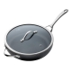 iD3 Hard Anodised Non-Stick Saute Pan with Lid Size 30cm by Baccarat
