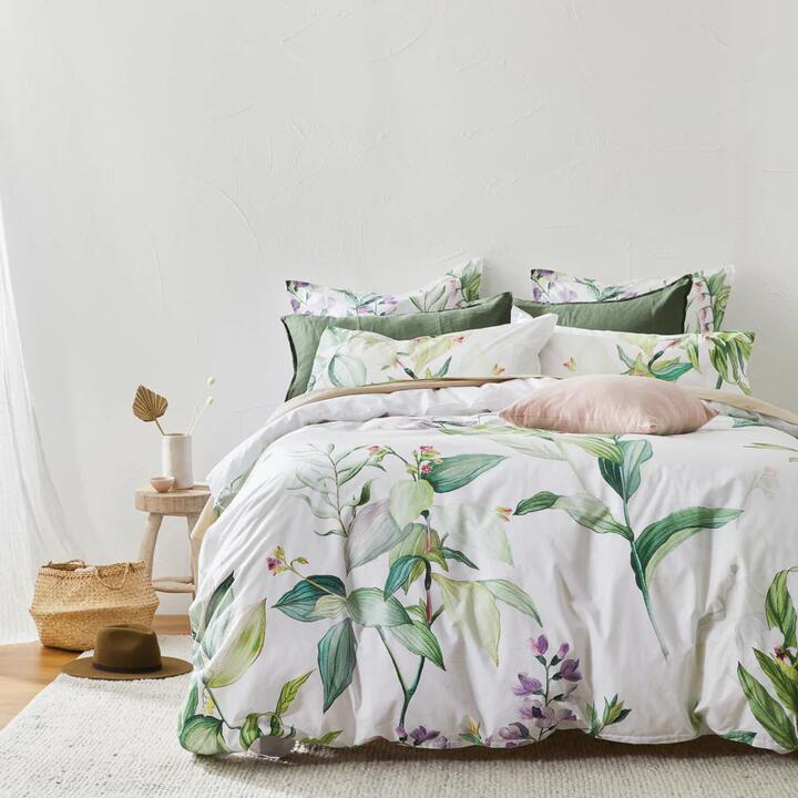 Iris Quilt Cover Set Super King Size 270X210cm by MyHouse-Super King