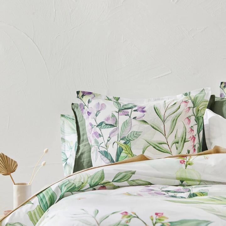 Iris European Pillowcase Size 65X65cm by MyHouse