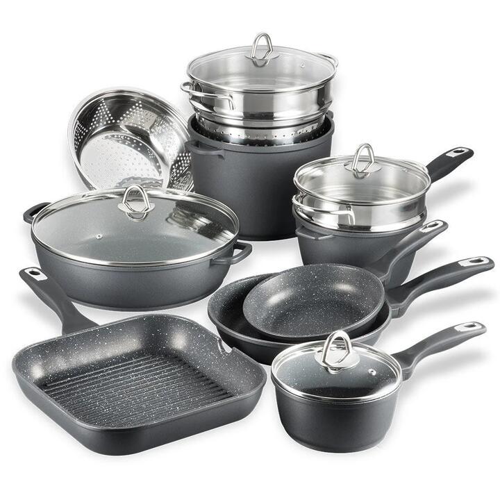 Granite Cookware Set 10 Piece Size 32X8cm by Baccarat