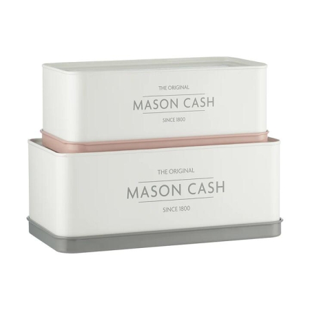 Mason Cash Innovative Kitchen Set of 2 Rectangular Tins