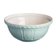 Colour Mix Earthenware Mixing Bowl /4L Powder Size 29X29X14cm in Blue by Mason Cash-Blue