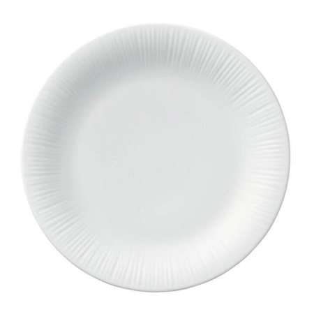 Noritake Conifere Fine White Porcelain Entrée Plate 21cm