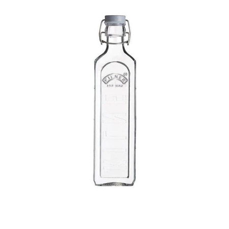 Glass Clip Top Bottle 1L Size 7.5X30.5X7.5cm by Kilner