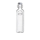 Glass Clip Top Bottle 1L Size 7.5X30.5X7.5cm by Kilner