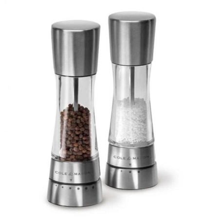 Derwent Salt & Pepper Mill Gift Set by Cole & Mason