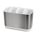 Easystore Steel Toothbrush Caddy Large Size 17.4X9X12.7cm by Joseph Joseph