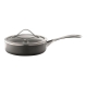 iD3 Hard Anodised Egg Poacher with Lid 4 Cup Size 20cm by Baccarat