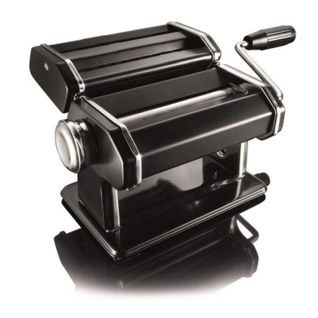 Gourmet 150mm Pasta Machine Size 20.5X13.5X12.5cm in Black by Baccarat-Black