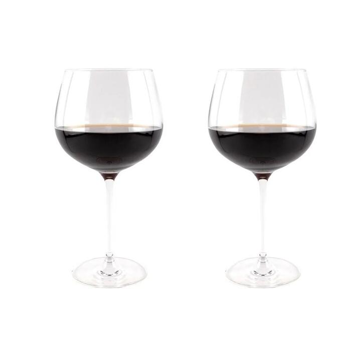 Premium Burgundy Wine Glass Set of 2 Size 780ml by Cellar