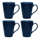 Navy on Navy Swirl Mug Set of 4 by Noritake