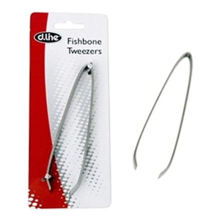 Stainless Steel Fish Bone Tweezers by D.Line
