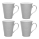 on Swirl Mug Set of 4 in Grey by Noritake-Grey