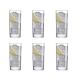 Tonic Highball Glasses Set of 6 Size 450ml by Cellar
