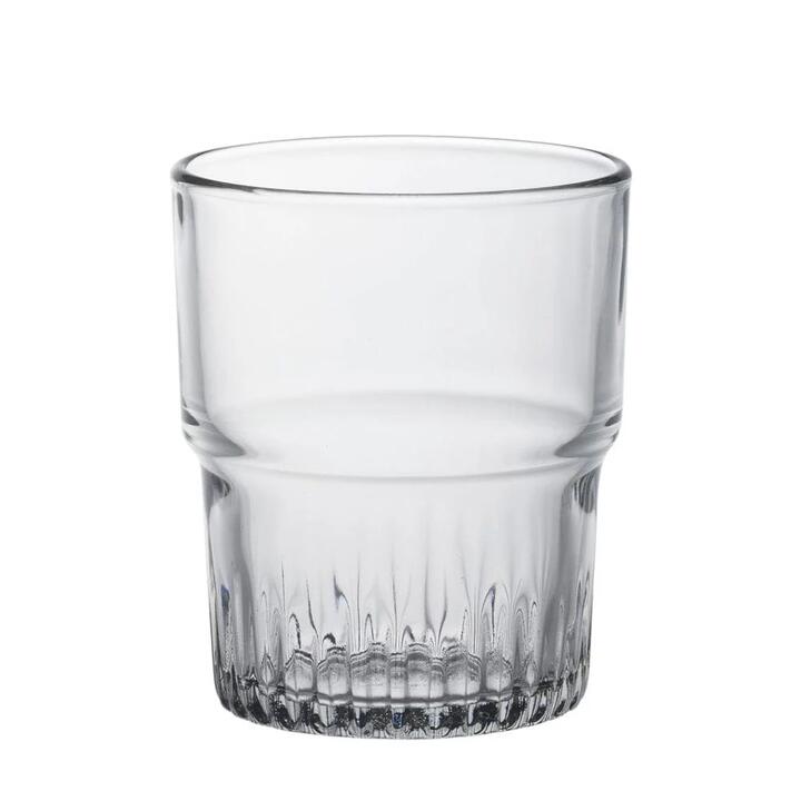 Empilable Set Of 6 Tumbler Glasses 200ml Size 7X8.5cm by Duralex-200ml