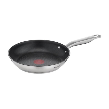 Virtuoso Induction Stainless Steel Frypan Size 24cm by Tefal-24cm