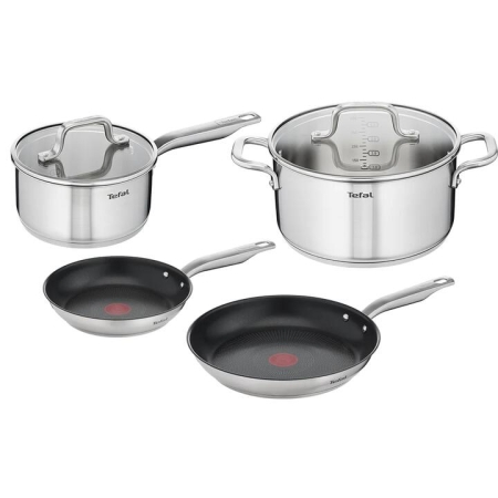 Virtuoso 4 Piece Stainless Steel Induction Cookware Set by Tefal