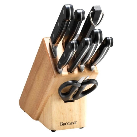 Sabre 9 Piece Knife Block Size 43.5X13.5X22.5cm by Baccarat