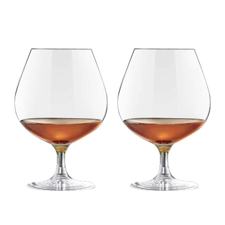 Premium Cognac Glasses Set of 2 Size 660ml by Cellar