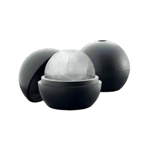 Premium Silicone Ice Sphere Mould Set of 2 Size 7.5cm by Cellar