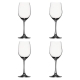 Vino Grande 4-Piece Crystal Wine Glass Set Size 330ml in White by Spiegelau-White
