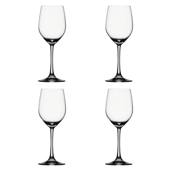 Vino Grande 4-Piece Crystal Wine Glass Set Size 330ml in White by Spiegelau-White