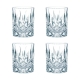Noblesse 4-Piece Crystal Whisky Tumbler Set 295ml Size 9.8X8.2cm by Nachtmann