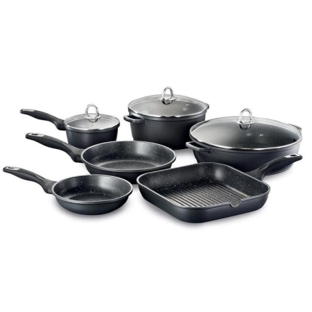 Granite Cookware Set 6 Piece Size 16X8cm by Baccarat