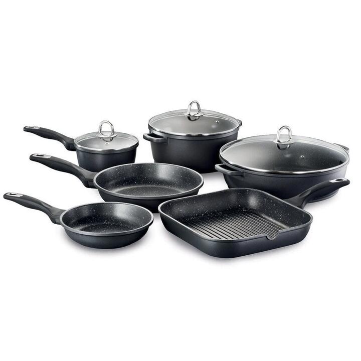 Granite Cookware Set 6 Piece Size 16X8cm by Baccarat