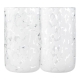 Samara Set of 4 Highballs 400ml Size 7.9X7.9X13.5cm in White by Ecology-White