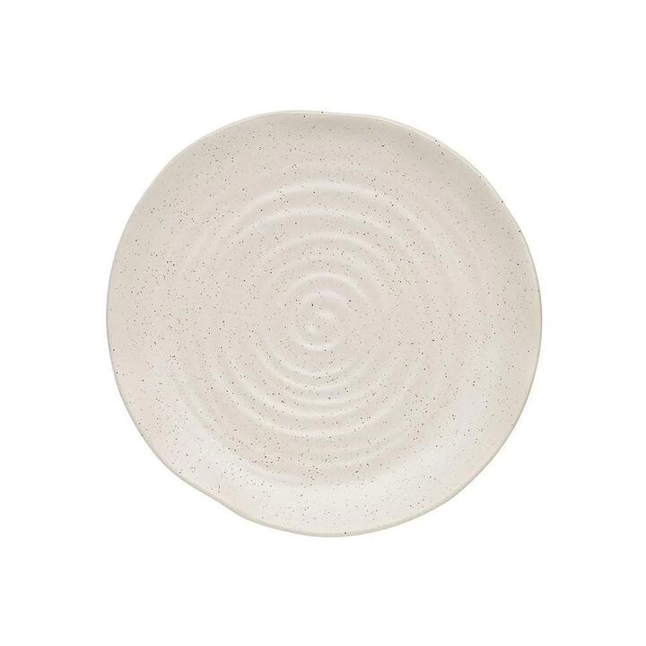 Ottawa Stoneware Side Plate Calico Size 21X21X2.5cm by Ecology