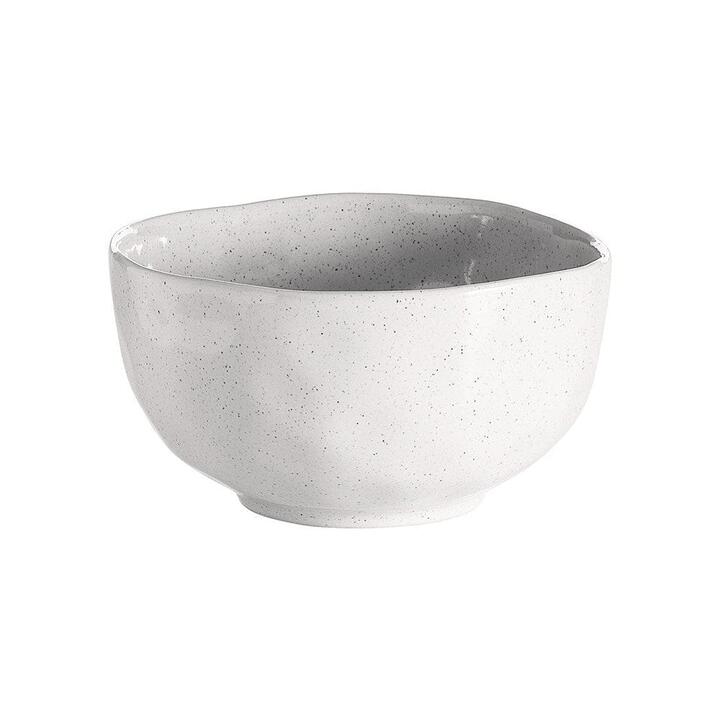 Speckle Stoneware Noodle Bowl Milk Size 14cm by Ecology