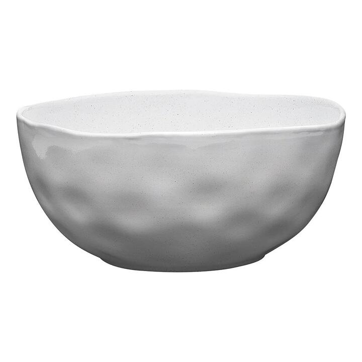 Speckle Stoneware Laksa Bowl Milk Size 20cm by Ecology