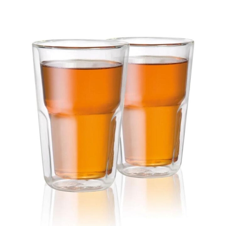 Barista Facet Double Wall Medium Glass Set of 2 Size 345ml by Baccarat