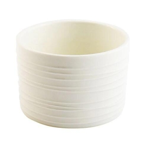 Bianco Ramekin Horizontal Lines Size 10X7cm by Alex Liddy