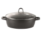 Granite Non Stick Saute Pan with Lid Size 32cm by Baccarat