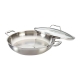 iconiX Stainless Steel Chef Pan with Lid Size 32cm by Baccarat