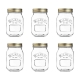 Genuine Preserve Glass Jar set of 6 Size 500ml by Kilner