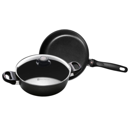 XD Nonstick Casserole and Fry Pan Set Size 47cmX28.4cm by Swiss Diamond