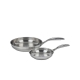 Premium Steel Induction 2 Piece Frying Pan Set 20 & Size 20x4cm by Swiss Diamond