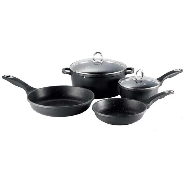 Granite 4 Piece Non Stick Cookware Set by Baccarat