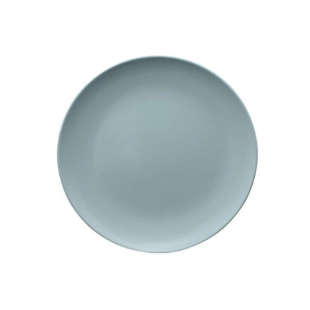 Colour Melamine Side Plate Dusty Size 20X20X15cm in Grey by Serroni-Grey