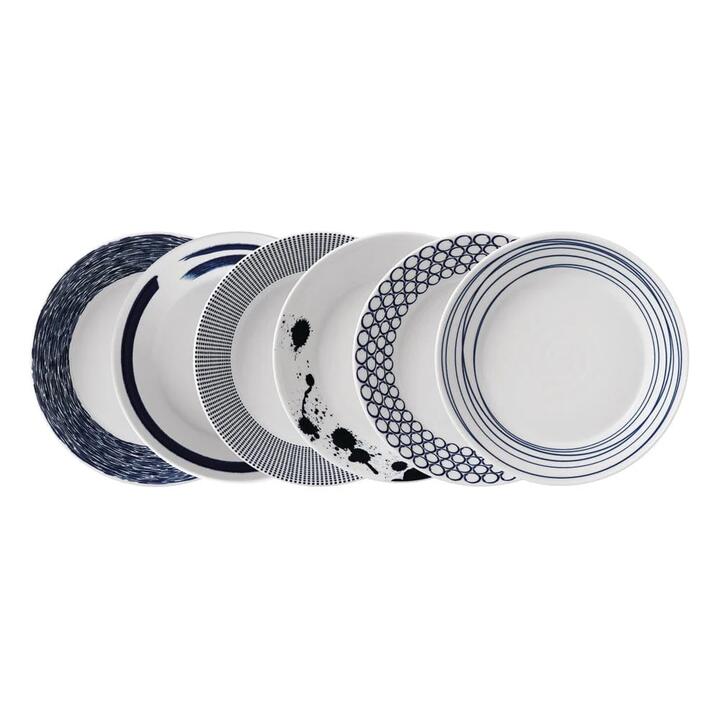 Pacific Set of 6 Pasta Bowls Size 15X8cm by Royal Doulton