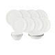 1815 Pure 16 Piece Dinner Set in White by Royal Doulton-White