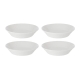 1815 Pure Set of 4 Pasta Bowls Size 23cm in White by Royal Doulton-White